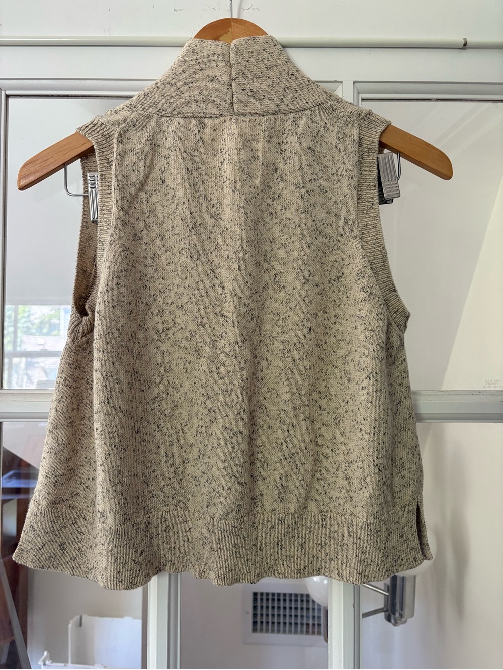 CORDERA Flecked Cotton Vest Top one size - Picture 6 of 6